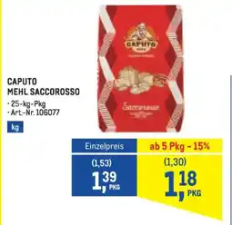 Metro Caputo mehl saccorosso Angebot
