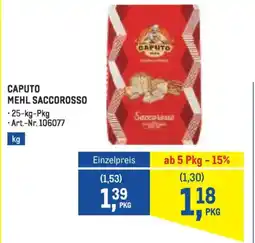 Metro Caputo mehl saccorosso Angebot