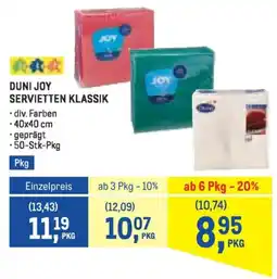 Metro Duni joy servietten klassik Angebot