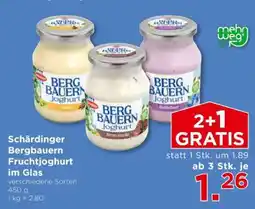 Unimarkt Schärdinger Bergbauern Fruchtjoghurt im Glas Angebot