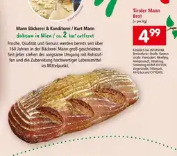 Interspar Tiroler Mann Brot Angebot