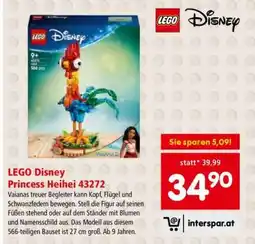 Interspar LEGO Disney Princess Heihei 43272 Angebot