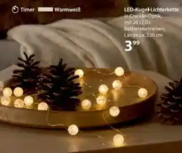 NKD LED Kuge Lichterkette Angebot