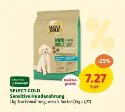 Fressnapf Select gold sensitive hundenahrung Angebot