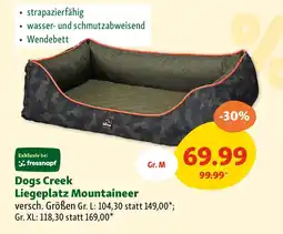 Fressnapf Dogs Creek Liegeplatz Mountaineer Angebot