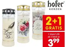 Interspar Hofer Kerzen Premium Motivlicht Angebot