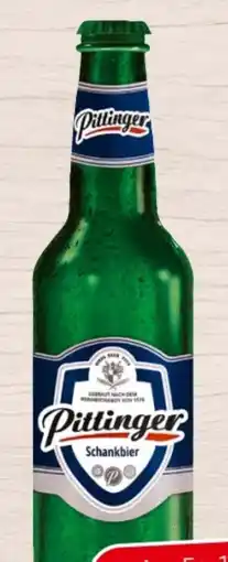 Spar Pittinger Schankbier Angebot
