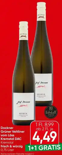 Spar Josef Dockner Grüner Veltliner Vom Löss Kremstal Angebot
