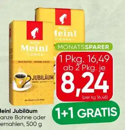 Spar Julius Meinl Jubiläum Angebot