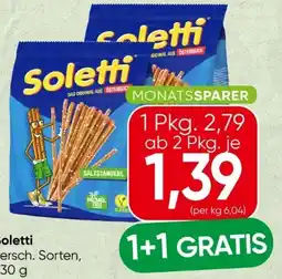 Spar Soletti Salzstangerl Angebot