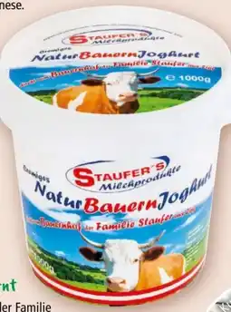 Interspar Hofmolkerei Staufer Bauernjoghurt Natur Angebot