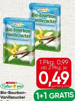 Spar Spar Natur pur Bio-Bourbon-Vanillezucker Angebot