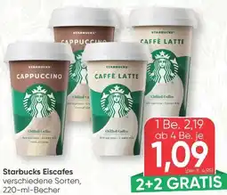 SPAR Gourmet Starbucks Eiskaffee Angebot