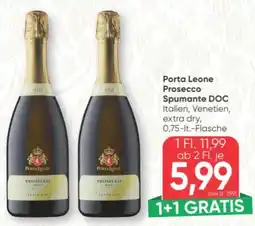 SPAR Gourmet Porta Leone Prosecco Spumante Angebot
