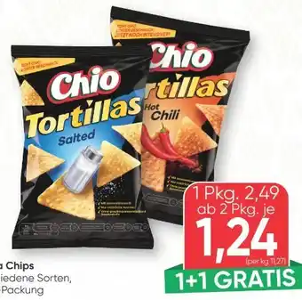 SPAR Gourmet Chio Tortilla Chips Angebot