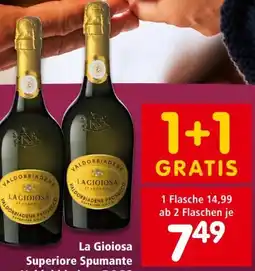 Interspar La Gioiosa Prosecco Superiore Spumante Angebot