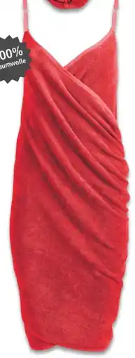 Interspar Rubin Damen Handtuchkleid Angebot