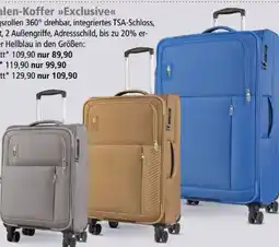 Interspar New York Softschalen-Koffer Exclusive Angebot