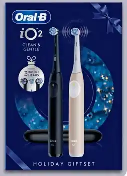 Interspar Braun Elektrische Zahnbürste Oral-B iO2 Night Black Starter Pack Angebot