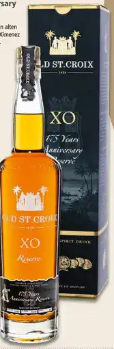 Interspar Old St. Croix XO 175 Years Anniversary Reserve Angebot