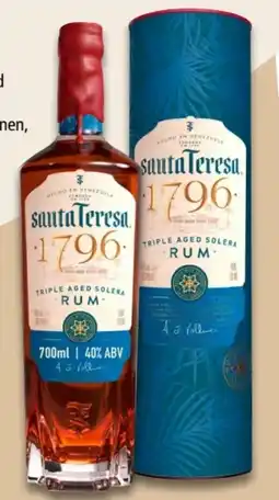Interspar Santa Teresa Rum 1796 Angebot