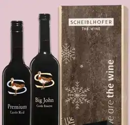 Interspar Weingut Scheiblhofer Holzkiste Angebot