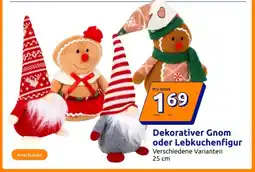 Action Dekorativer Gnom oder Lebkuchenfigur Angebot