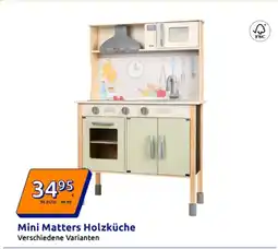 Action Mini Matters Holzküche Angebot