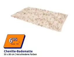 Action Chenille-Badematte Angebot