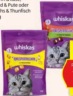 Hofer Whiskas Knuspertaschen Angebot