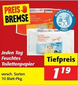 Nah&Frisch Jeden tag feuchtes toilettenpapier Angebot