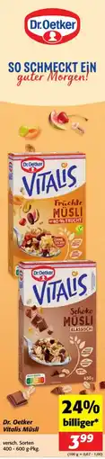 Nah&Frisch Dr.oetker vitalis müsli Angebot