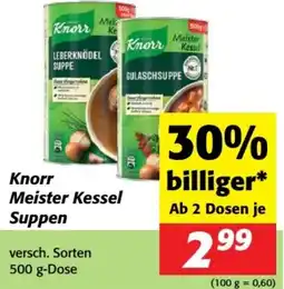 Nah&Frisch Knorr meister kessel suppen Angebot