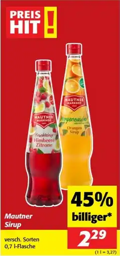 Nah&Frisch Mautner markhof Angebot
