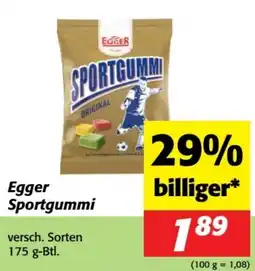 Nah&Frisch Egger sportgummi Angebot