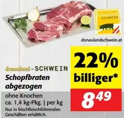Nah&Frisch Schopfbraten abgezogen Angebot