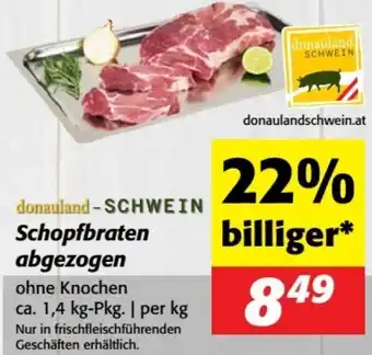 Schopfbraten abgezogen