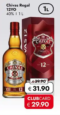 Travel FREE Chivas regal 12yo Angebot