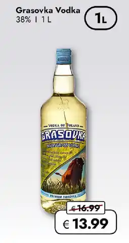 Travel FREE Grasovka vodka Angebot