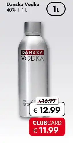 Travel FREE Danzka vodka Angebot