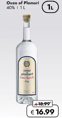 Travel FREE Ouzo of plomari Angebot