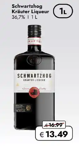 Travel FREE Schwartzhog kräuter liqueur Angebot