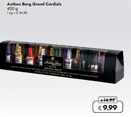 Travel FREE Anthon Berg Grand Cordials Angebot