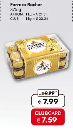 Travel FREE Ferrero Rocher Angebot