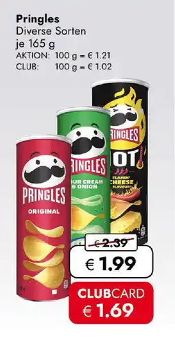 Travel FREE Pringles Angebot