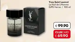 Travel FREE Yves saint laurent la nuit de l'homme Angebot