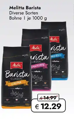 Travel FREE Melitta barista Angebot