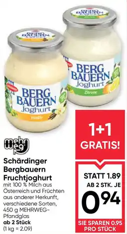 Maximarkt schärdinger bergbauern fruchtjoghurt Angebot
