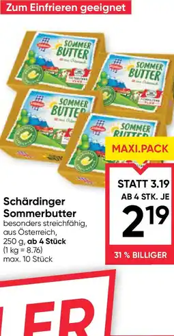 Maximarkt Schärdinger sommerbutter Angebot