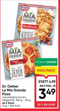 Maximarkt Dr. oetker la mia grande pizza Angebot